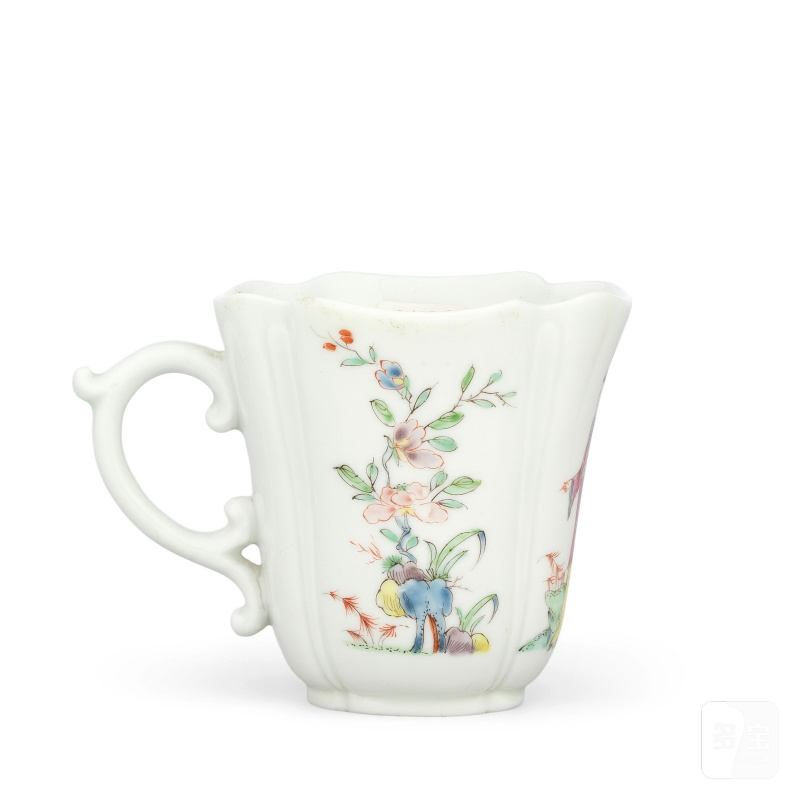 An early Worcester coffee cup, circa 1753 - 图2